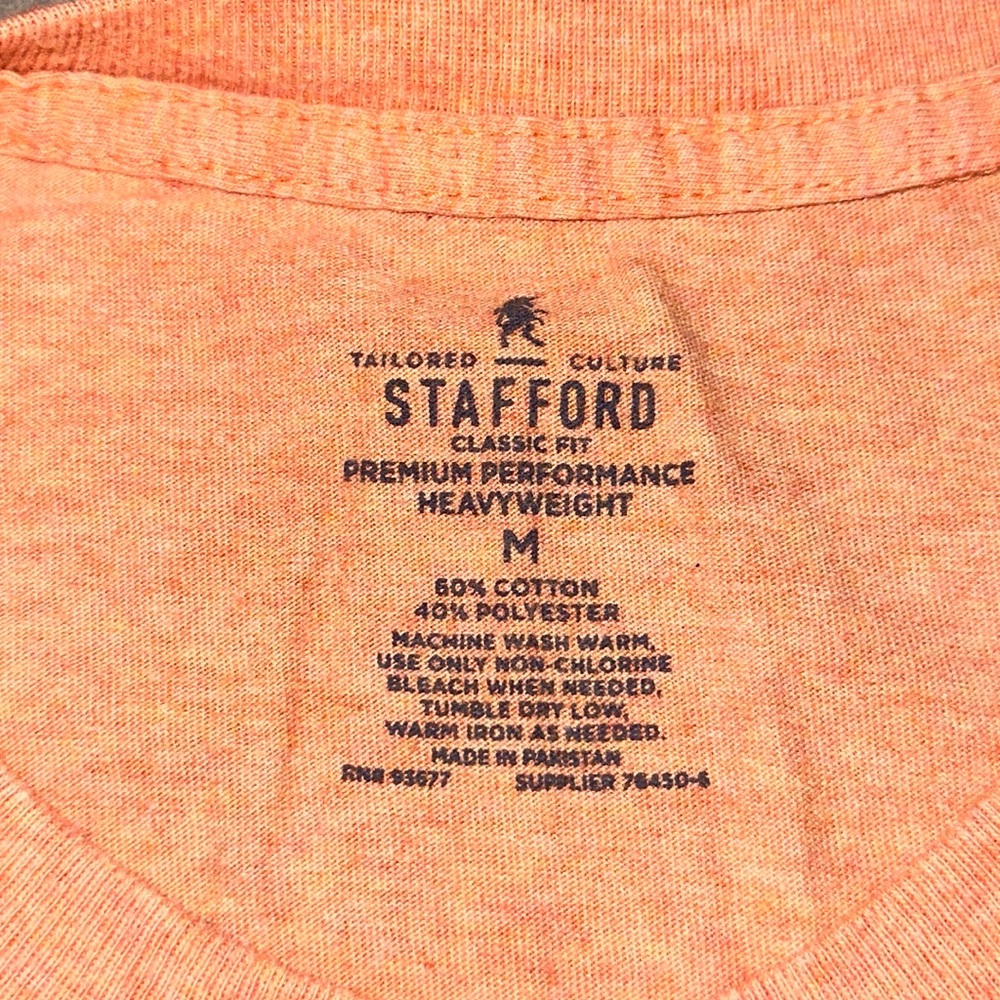 Stanford Tailored Culture Classic Fit premium performance Heavyweight size M Tee - Picture 3 of 4